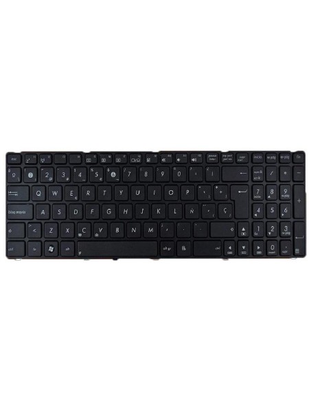 Teclado compatible para portátil ASUS K50 Version con marco