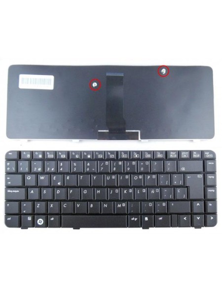 Teclado compatible para portátil HP 510 series / 6520 / 6520s negro