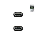 Cable HDMI 2.1  M/M / 1.5 metros / 8K 60Hz / Hdr / eArc / 48Gbps / Certificado / Nanocable 10.15.8101-L150