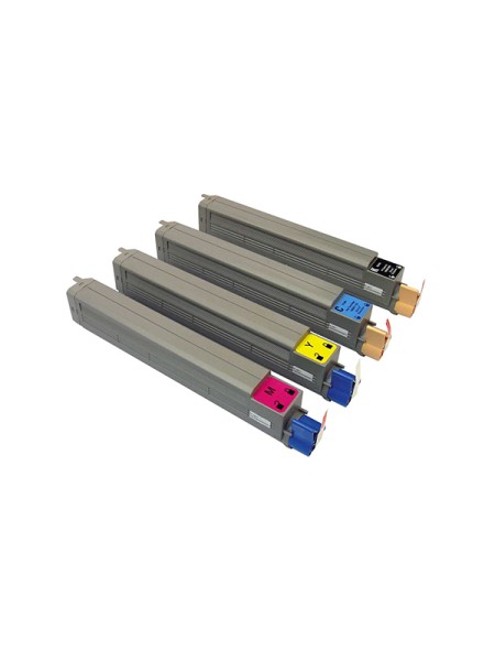 Toner genérico para OKI C9600 / C9800 / C9650 / C9850 / C9650N Amarillo