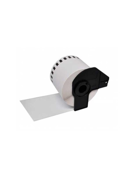 Etiquetas genéricas para BROTHER DK22212 Negro / Blanco