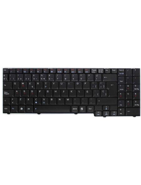Teclado compatible para portátil ASUS G70