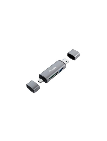 Lector de tarjetas externo Equip conexiones USB-C y USB-A / 245460