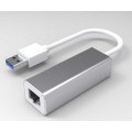 Adaptador conversor USB 3.0 a Ethernet Gigabit RJ45  15cm  Nanocable 10.03.0401