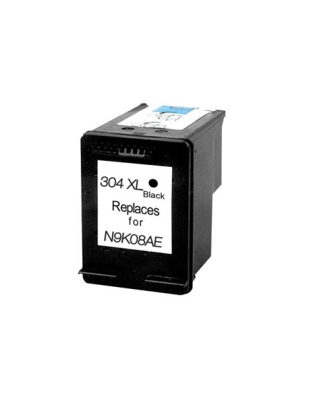 Tinta reciclada genérica para HP n304 XL Negro V.3 (Muestra nivel de tinta)