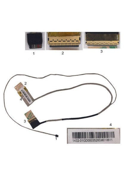 Cable flex para portatil Asus x750 / x750va / x750lb - 1422-01q4000