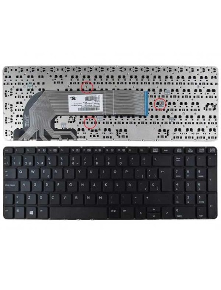 Teclado compatible para portátil HP Probook 450 g1 / 450 g0 / 455 g1 / g470 g1 / negro sin marco