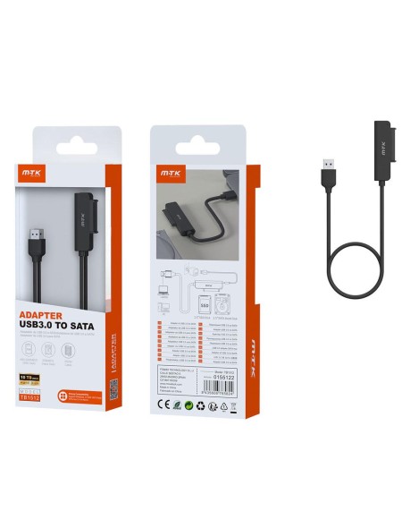 Cable adaptador USB 3.0 a Sata / SSD - HDD 2.5