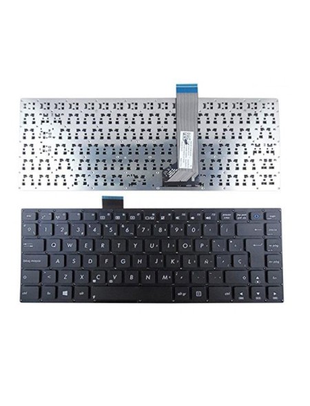 Teclado compatible para portátil ASUS s400 / s400c / s400ca / s400cb / s400e / s400xi  negro