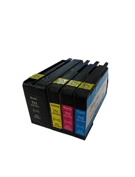 Tinta compatible Dayma para HP 711 XL (CZ132A) Amarillo 1500 pag.