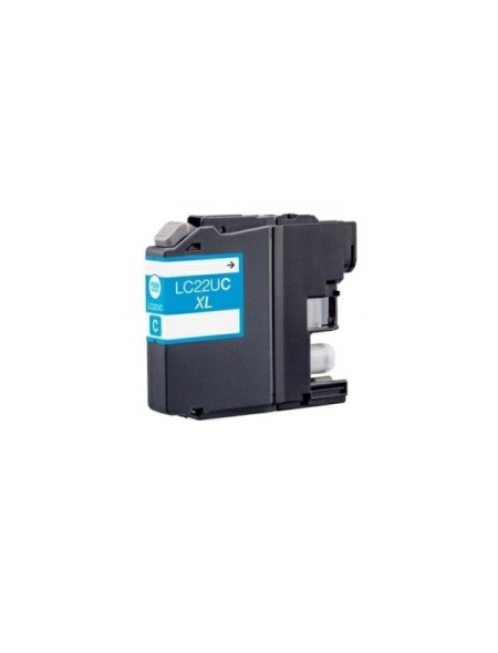 Tinta compatible Dayma para BROTHER LC22U Cian 1200 pag.