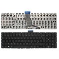 Teclado compatible para portátil HP Pavilion 15-ab / 15-bs / 15q-bd / 15-cc / 813975-071 / Teclas cuadradas / Intro grande / Negro