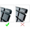 Teclado compatible para portátil HP Pavilion 15-ab / 15-bs / 15q-bd / 15-cc / 809031-071 / Teclas redondas / Intro grande / Negro