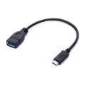 Cable adaptador de audio 2 en 1 Type-c audio + Type-c carga / 2.4a / Nb1248 / Blanco