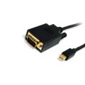 Adaptador Mini DisplayPort a VGA Macho / 1080p 60hz / 1.8m