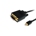 Adaptador Mini DisplayPort a VGA Macho / 1080p 60hz / 1.8m