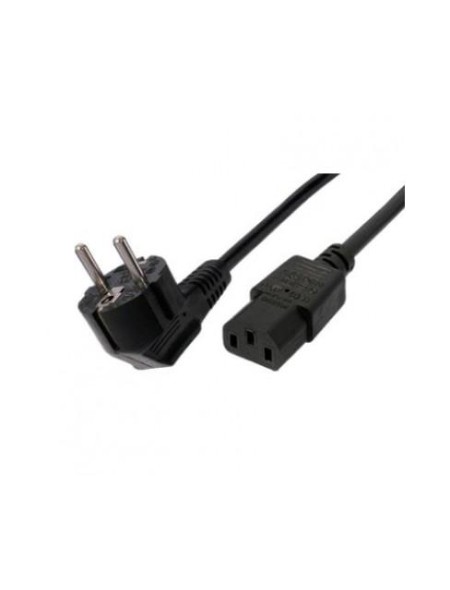 Cable alimentacion cpu a red schuko 1.8m  pc-186-vde