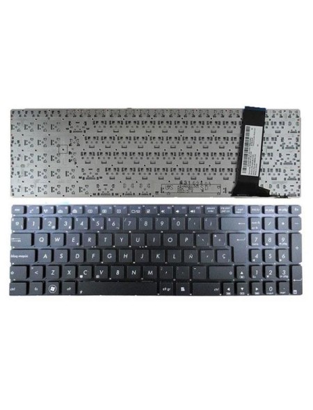 Teclado compatible para portátil ASUS n56 / n56dp / n56vm / n76 / negro sin marco