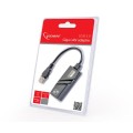 Adaptador conversor USB 3.0 a Ethernet Gigabit RJ45  15cm  Gembird / NIC-U3-02