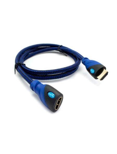 Cable adaptador Type-C a HDMI 4K + USB macho / TB1331 / 1.8m /  Negro / Mtk