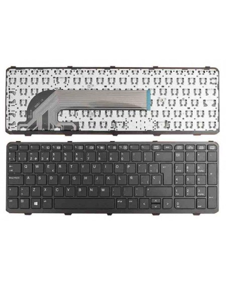 Teclado compatible para portátil HP Probook 450 g1 / 450 g0 / 455 g1 / g470 g1 / negro con marco