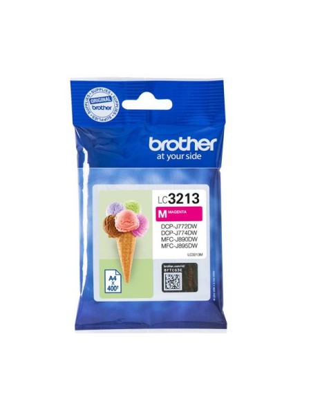 Tinta Original Brother LC3213 Magenta 400 Pag.