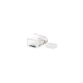 Conector RJ45 8 hilos cat.6e Utp con guias / Nanocable (pack 10 uds) 10.21.0201