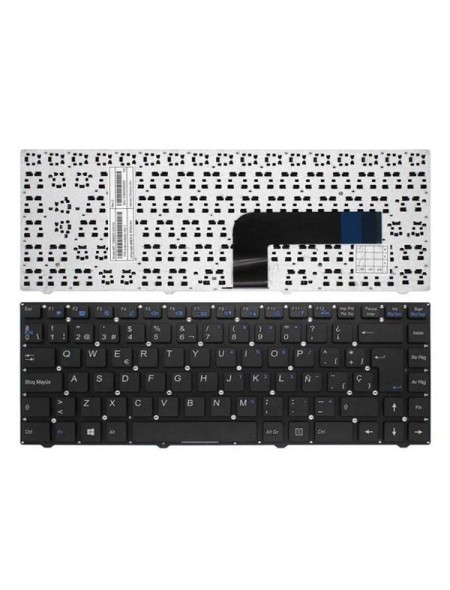 Teclado compatible para portátil CLEVO w540 / w5400 negro