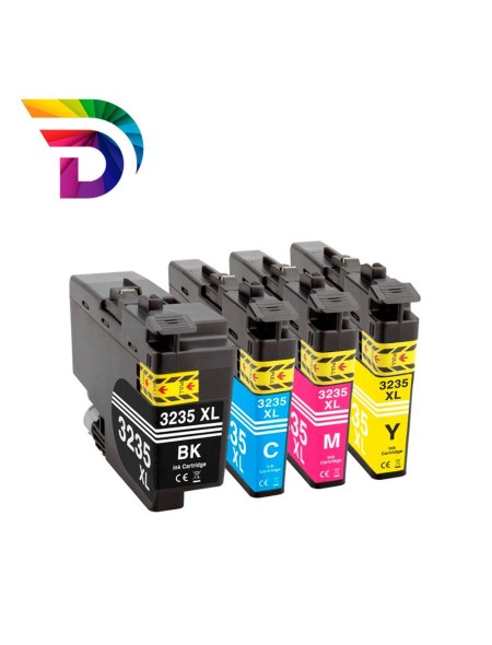 Tinta compatible Dayma para BROTHER LC3235 XL Magenta 5000 pag.