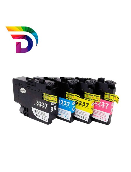 Tinta compatible Dayma para BROTHER LC3237 Amarillo 1500 pag.