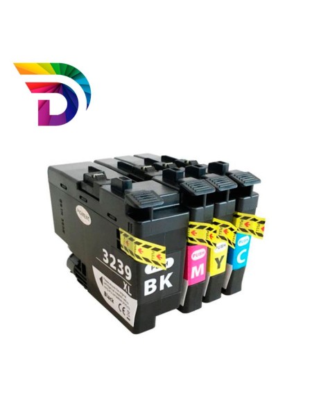Tinta compatible Dayma para BROTHER LC3239 XL Cian 5000 pag.