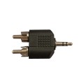 Adaptador Jack 3.5mm Macho a 2x Rca Macho / A-458 / Gembird