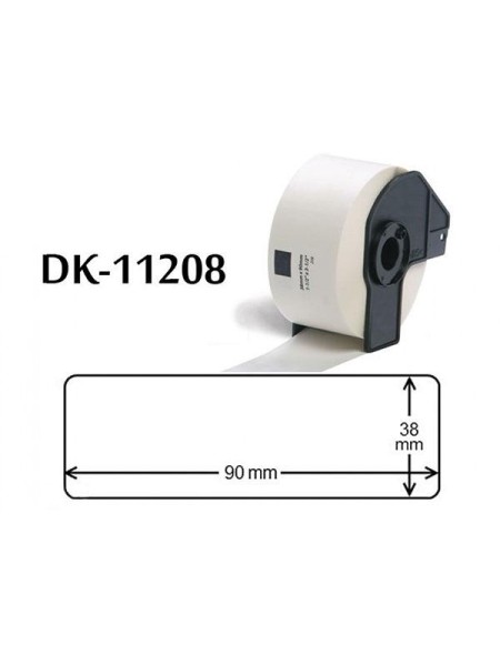 Etiquetas genéricas para BROTHER DK11208 38x90 mm
