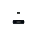 Cable adaptador Type-C a HDMI 4K / 15cm / Negro / 10.16.4102-BK