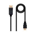 Cable DisplayPort 1.2 a HDMI  M/M / 2m / Nanocable  10.15.4302