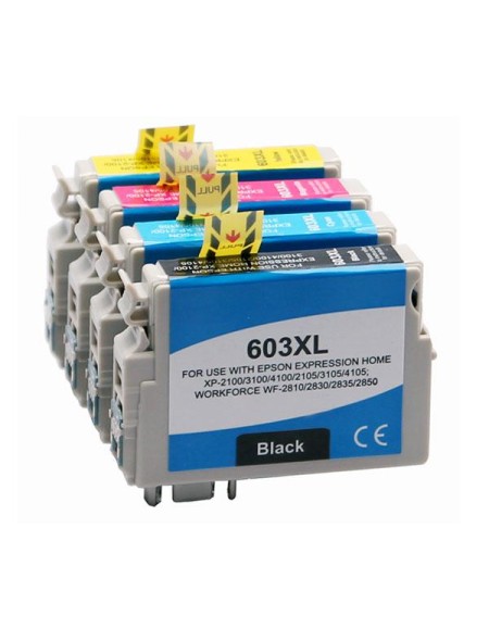 Tinta genérica para EPSON 603 XL / T03a2 / T03u2 / Cian