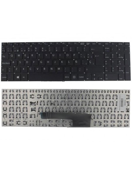 Teclado compatible para portátil SONY Svf15 Negro / sin marco