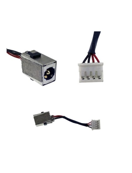 Dc-Jack compatible para portatil HP omen 15-a / 15-ac / 15-ax / 15-ax001np / Hp 255 / 7cm Aprox. / 7 Pines / 799736-f57