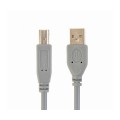 Cable USB 2.0 impresora - tipo a/b  M/M  1.8m / Negro / Cablexpert / Ccp-usb2-ambm-6