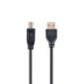 Cable USB 2.0 impresora - tipo a/b  M/M  1.8m / Negro / Cablexpert / Ccp-usb2-ambm-6