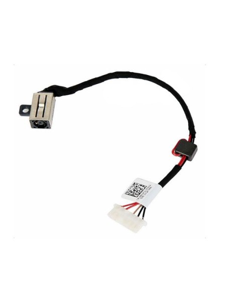 Dc-Jack para portatil Dell Vostro 15-3000 / Inspiron 15-5000 / Dc30100ud00 / 0kd4t9 / 030c53 / 12cm / 6 pines - 5 cables