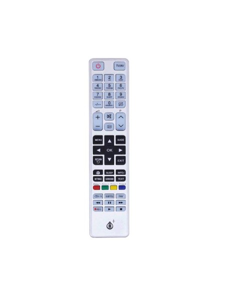 Mando a distancia TV Universal 9 en 1 / R6653 / Blanco / One+