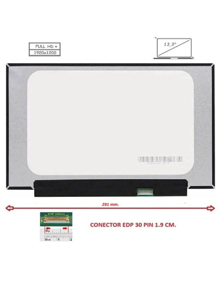 Pantalla compatible para portátil LED 13.3