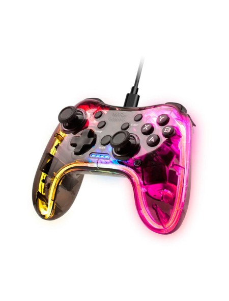 Mando Gamepad Mars Gaming MGP-C Neon RGB / Usb-C / 20 Botones / Pc - Switch - PS3 - Android - Mac / MGPC