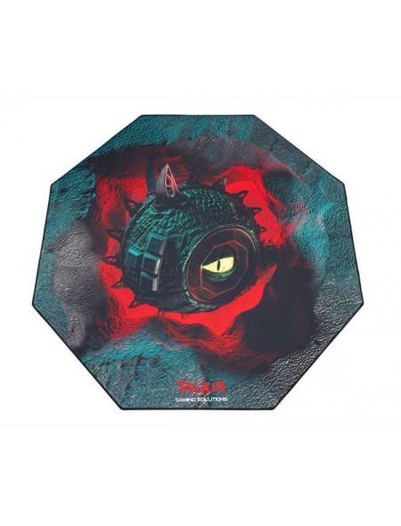Talius Floorpad 800 Alfombra de Suelo Octogonal Gaming / Diametro 120cm / Resistente al Agua