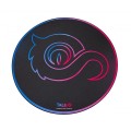 Talius Floorpad 100 Alfombra de Suelo Circular Gaming / Diametro 100cm / Resistente al Agua