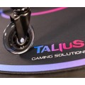 Talius Floorpad 100 Alfombra de Suelo Circular Gaming / Diametro 100cm / Resistente al Agua