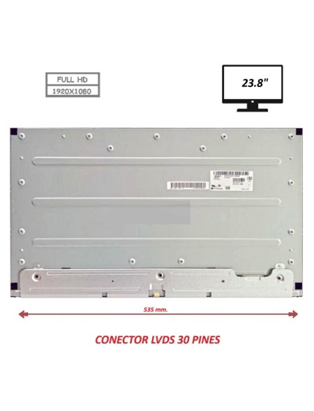Pantalla compatible para AIO LED 23.8