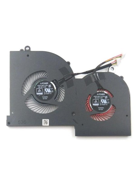 Ventilador para portatil MSI GS65 GPU (DOBLE)