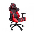 Silla Talius Gaming Viper Negra-Roja / Apoya brazos 4D / Base metal / Ruedas 60mm Nylon / Inclinacion Butterfly / Hasta 120Kg